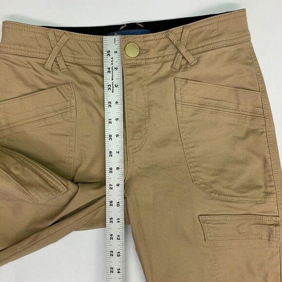 Democracy‎ Women's Ab solution Cotton Stretch Cargo Utility Pants Size 4 - Picture 13 of 14